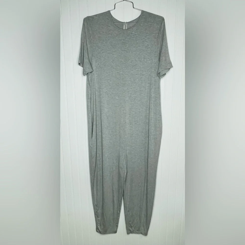 Quince Short Sleeve One Piece Jumpsuit